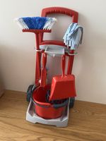 Klein-Toys Reinigungs-Spielzeug Vileda Besenwagen