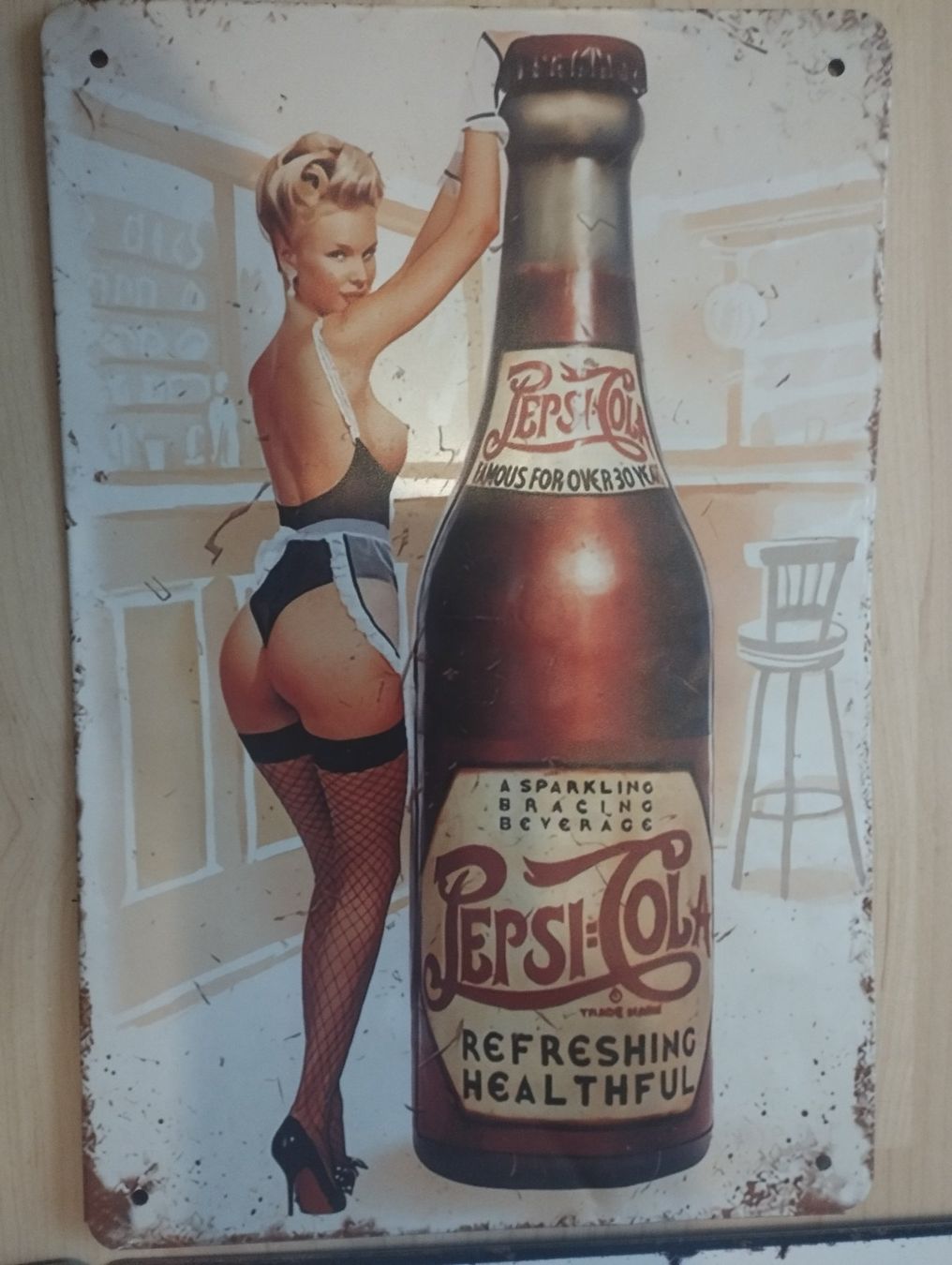Schilder: Blechschild vintage – Gebraucht aus Hittnau von EliasMartens