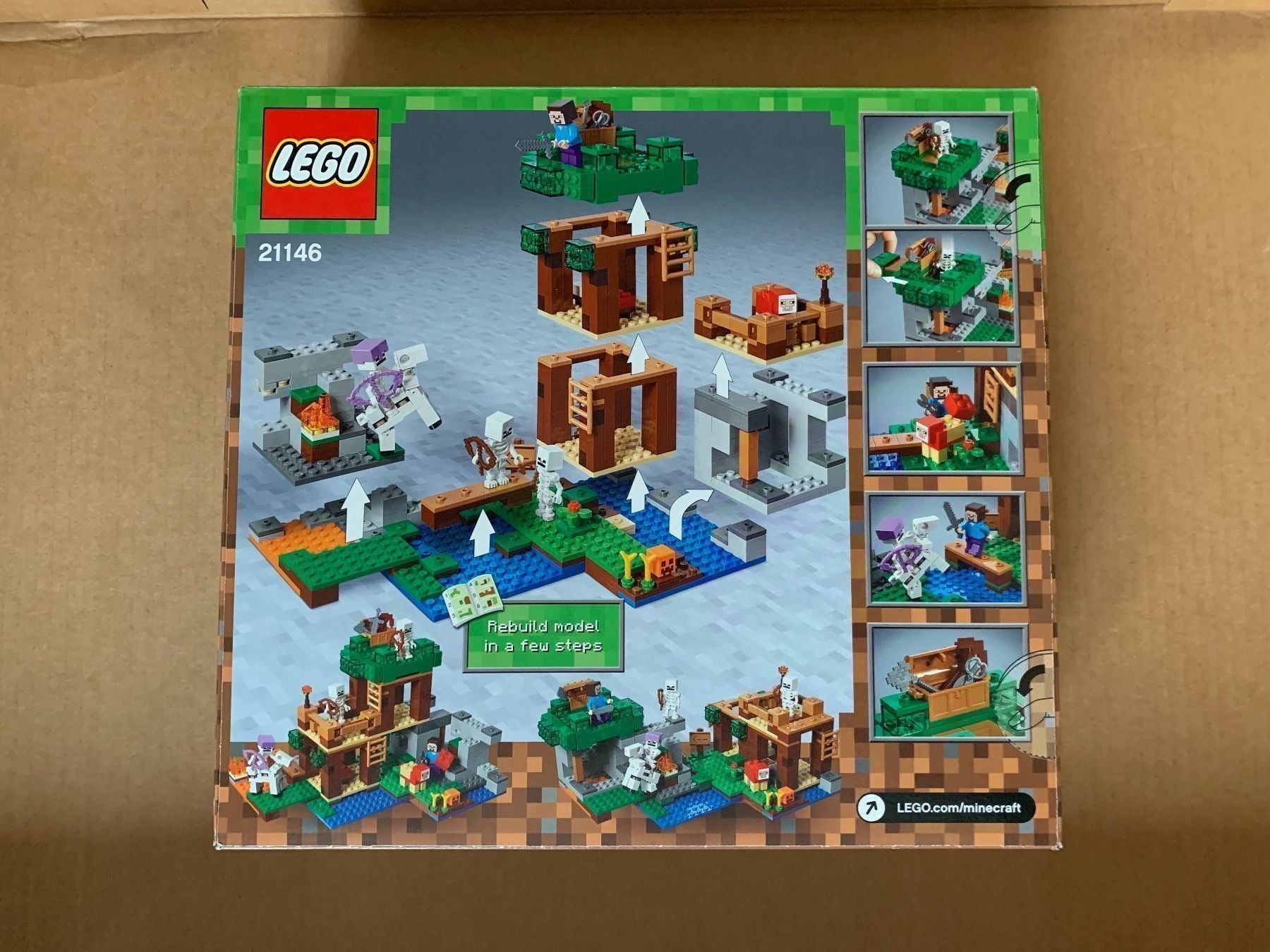 Lego Kit di costruzioni: Lego 21146 - Minecraft - Skelette – Nuovo e nell'imballaggio originale da Basel venduto da zekzek 1