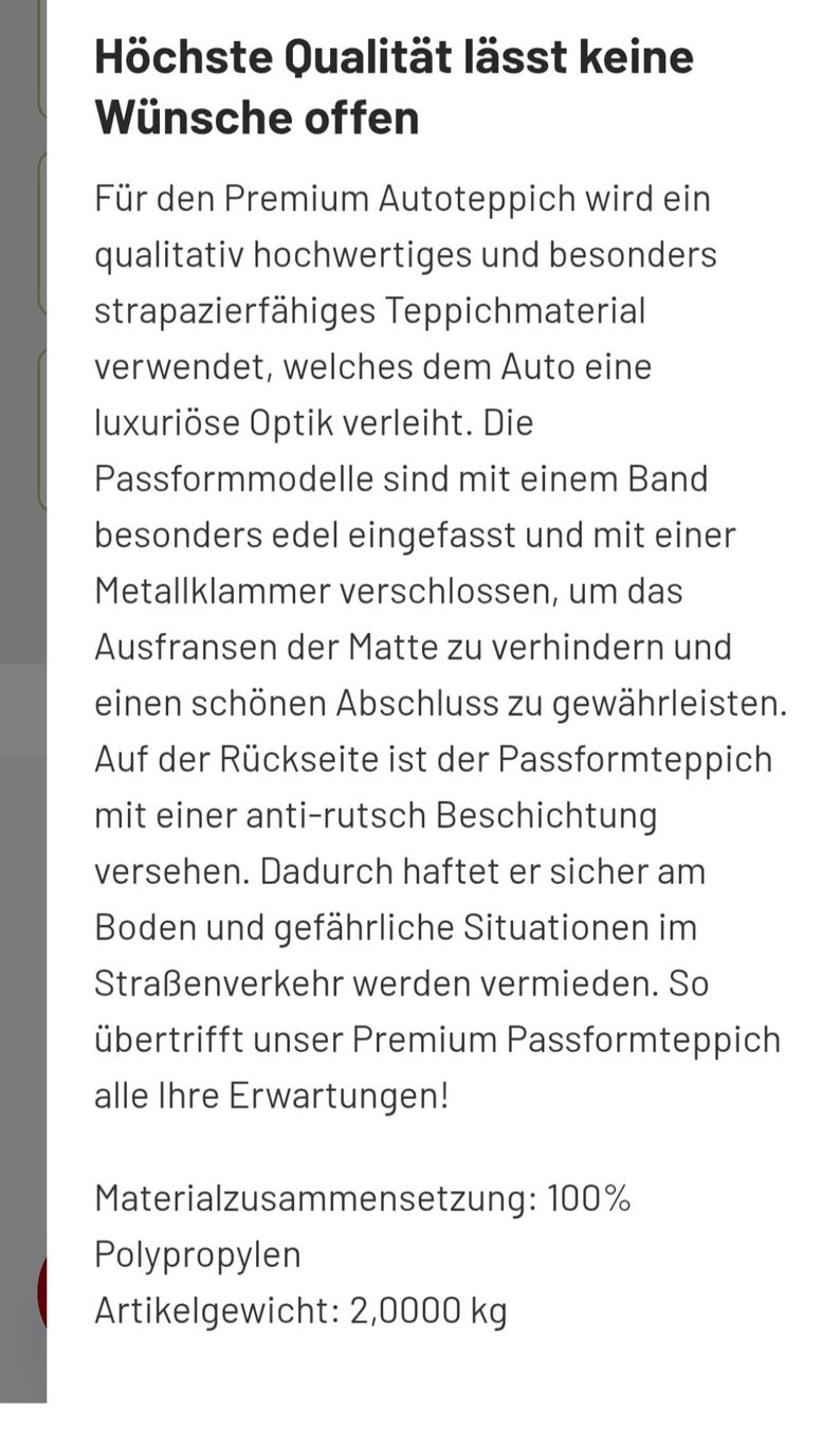 BMW Teppiche / Matten: Automatte 4 St. BMW Gran Tourer – Neu und originalverpackt aus Jonen von Juliette_St 3