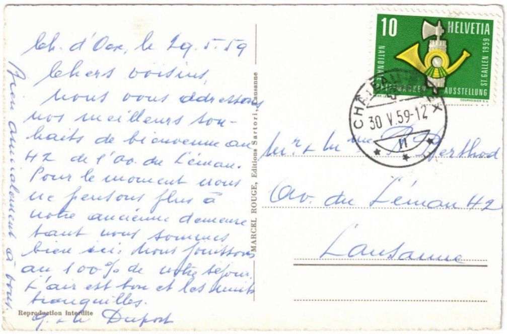 Cartes postales: Château d'Oex - Luftseilbahn Braye – D'occasion à Binningen par Mountainrider 1