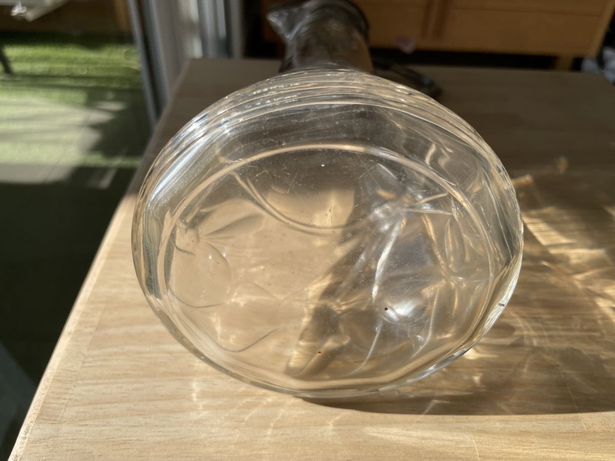 Caraffe: Jugendstil Karaffe Ginko fehlerfrei – Usato da Nidau venduto da Beritundpan 6