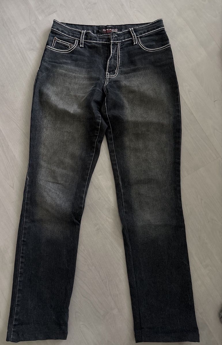 Jeans: Schwarze Jeans – Gebraucht aus Muhen von jol_ina00