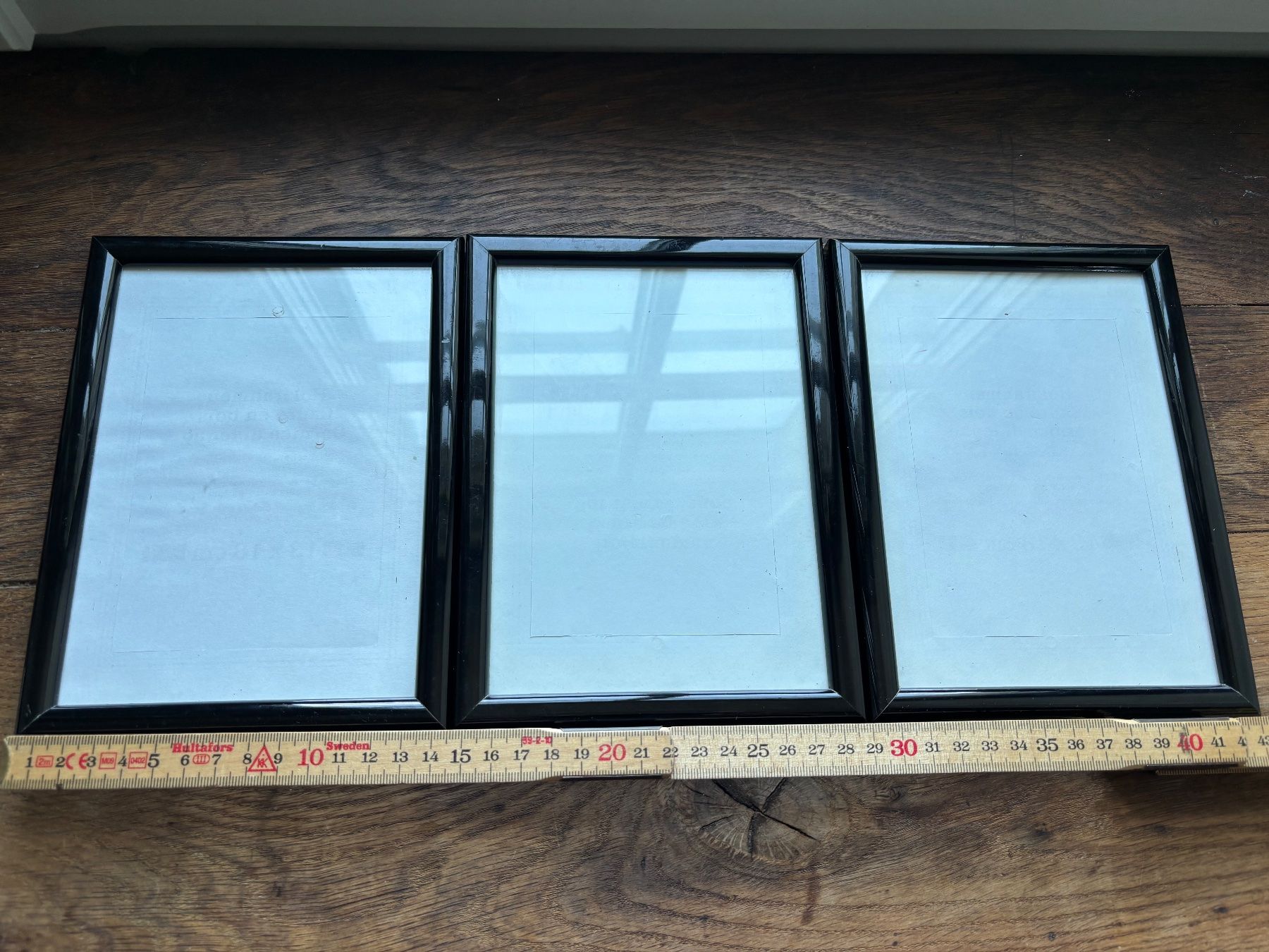 Cornici: Vintage Bilderrahmen schwarz 3er Set – Usato da Horgen venduto da uge_pd5p 2