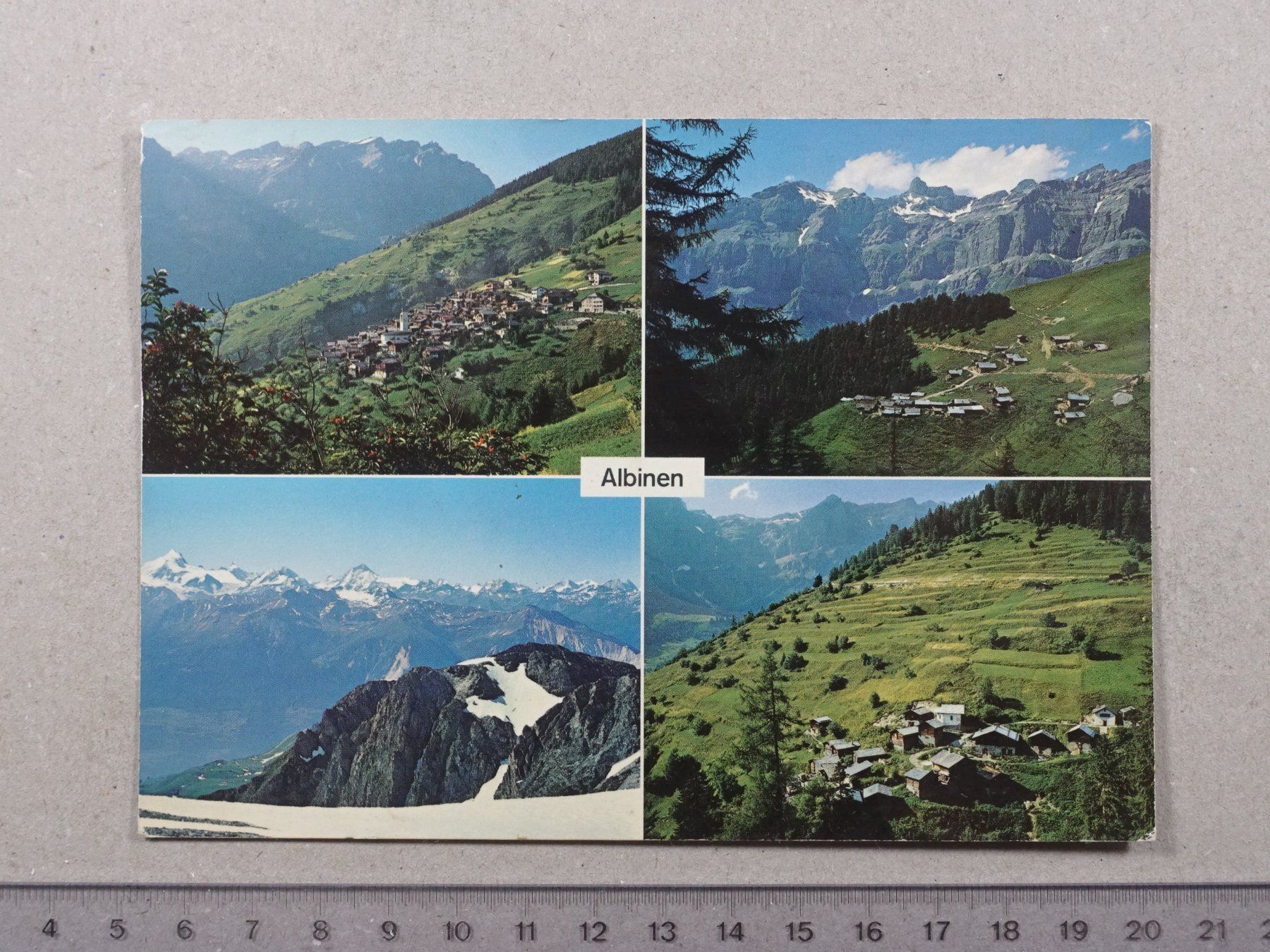 Cartes postales: Albinen, Stempel Berghotel Torrenthorn – D'occasion à Lenzburg par fh1