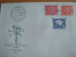 GA 1960 Organisation Meteorplogique mondiale FDC