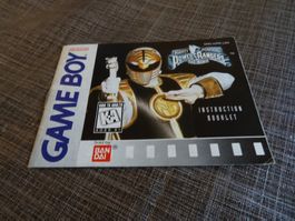 Anleitung zu Mighty Morphin Power Rangers USA GAMEBOY