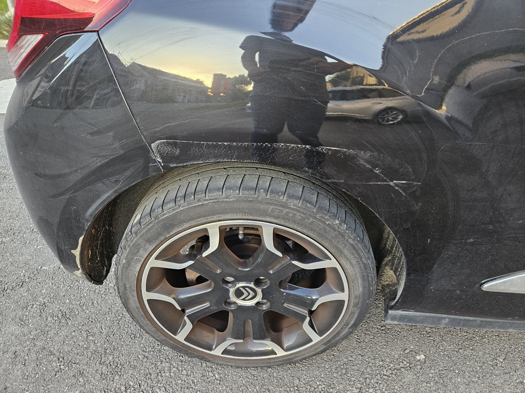 4 roues Citroën DS3, 17 pouces, pneus usés (Gebraucht) in Russy für CHF ...