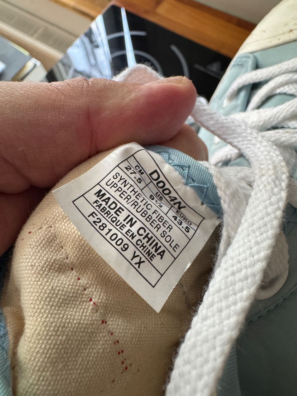 Onitsuka Scarpe da uomo: Onitsuka Tiger Schuhe hellblau Grösse 43,5 – Nuovo (secondo la descrizione) da Rüti ZH venduto da Eraymueller 2