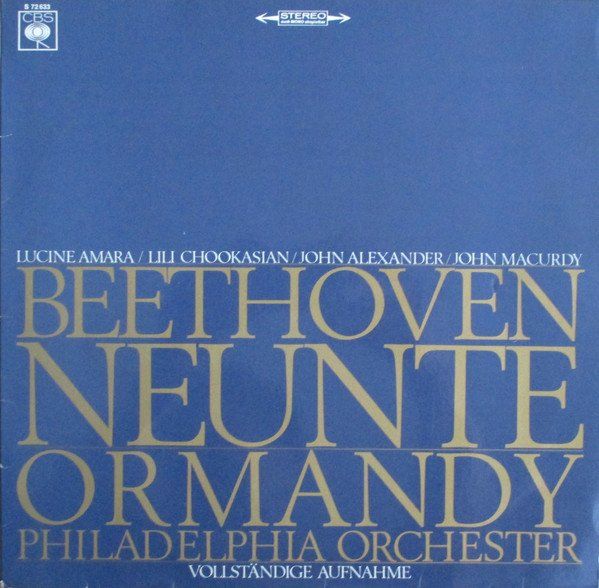 Vinyles: Beethoven/PO/Ormandy: Neunte LP – Neuf (Voir description) à Steinhausen par Vilivinili