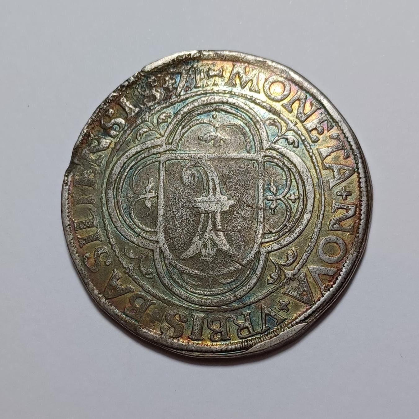 Tutti le monete: Guldentaler 1571 Basel ss – Usato da Pfäffikon ZH venduto da Schweizer_Muenzen