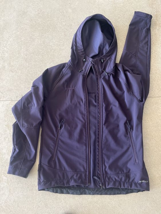 Veste femme Mammut Ultimate Comfort SO Hooded Jacket Women Taille: M / Couleur: bleu