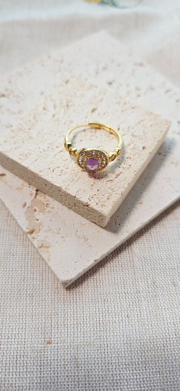 Anelli: NEW - S925 Amethyst Ring (Adjustable) – Nuovo (secondo la descrizione) da Zürich venduto da cin_wcf6 5