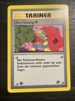 Pokemon Uhu-Gasangriff 78/82 trainer rocket 1. edition