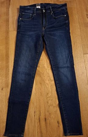 Neue dunkelblaue G Star 3301 Skinny -Jeans W28 L30