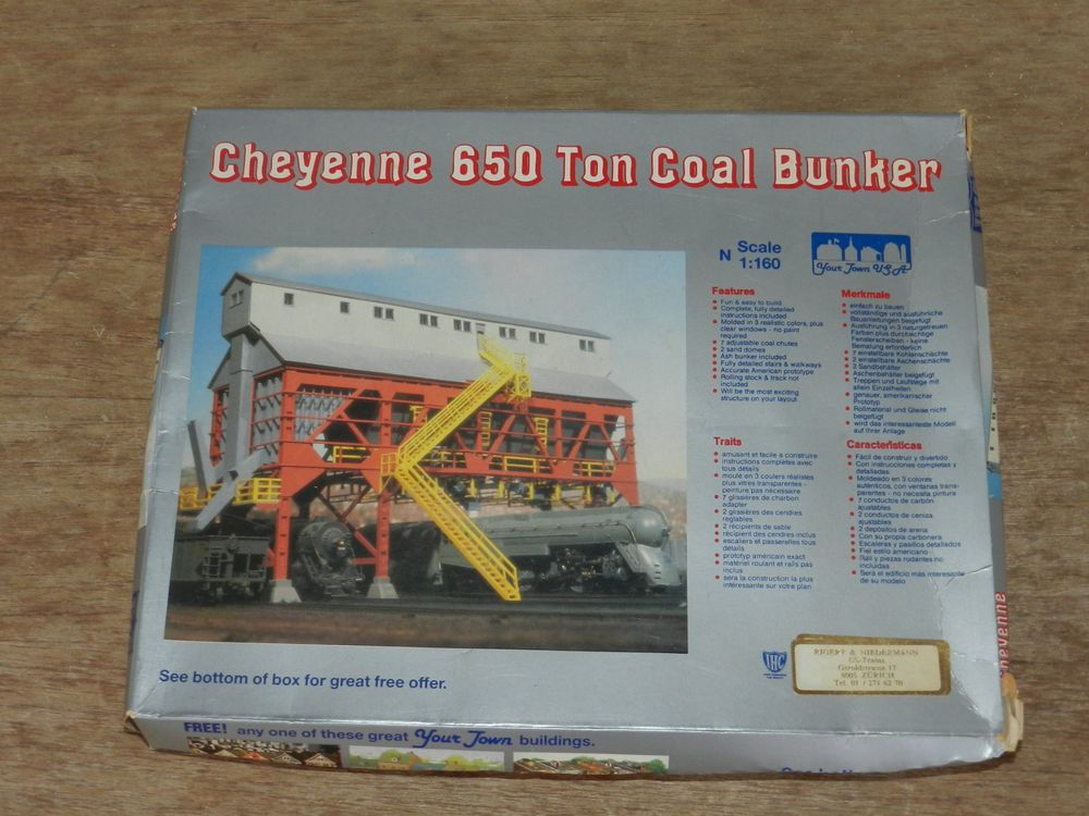 IHC Spur N Bausatz Cheyenne 650T Coal Bunker Acheter Sur Ricardo