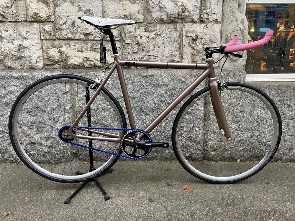 Bici Citybike Single Speed BIKESTAR - Telaio 53 Cm, Stile Retro, Freni V-Brake, Per Città - Foto 10