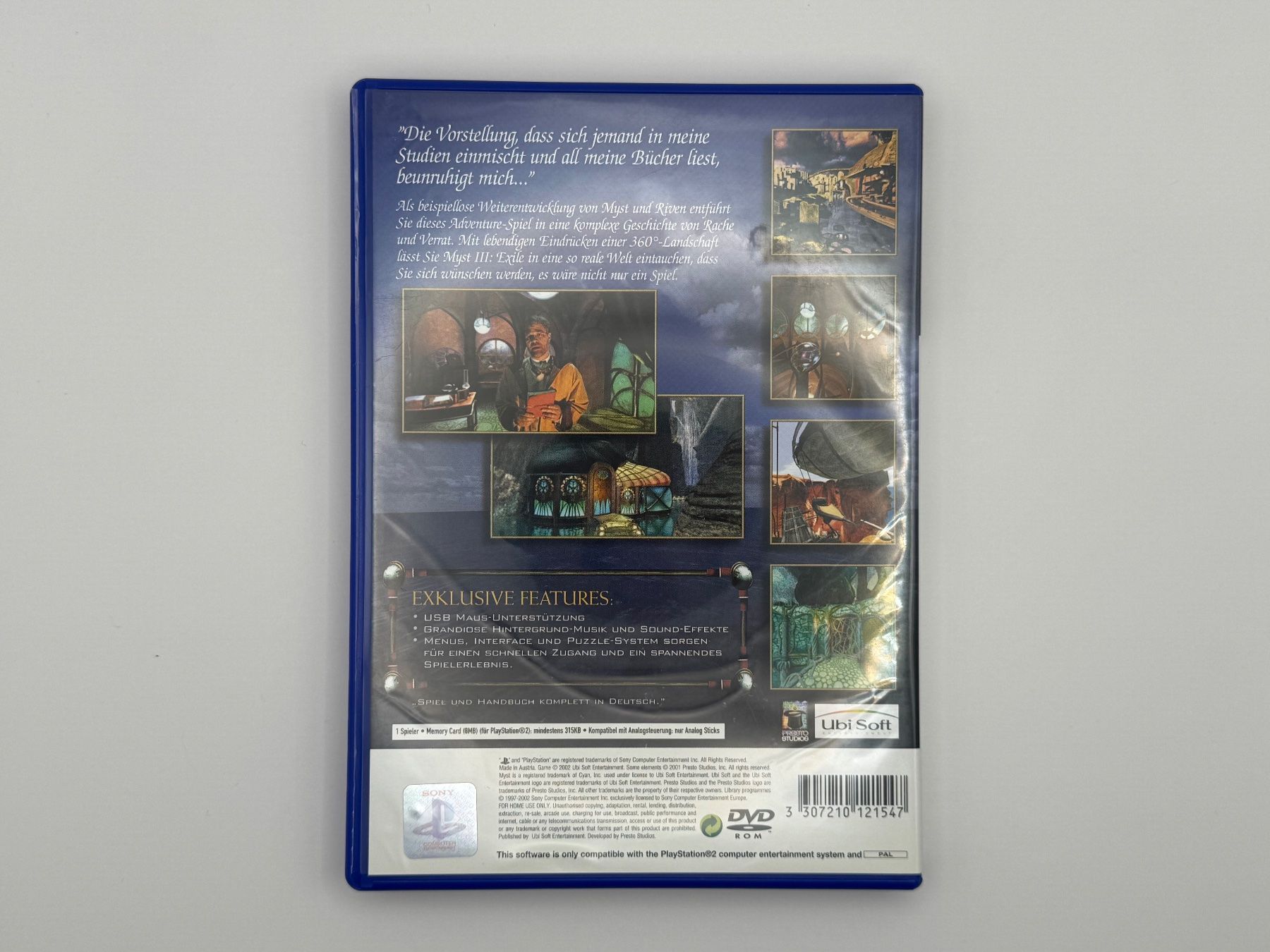Sony Giochi: Myst III Exile - Playstation 2 – Usato da Bettlach venduto da awi_7jcb 1