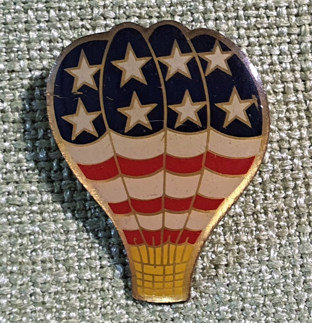 Plaketten & Abzeichen: M846 - Pin Ballon USA Amerika – Gebraucht aus Reinach BL von Boston-Verkauf