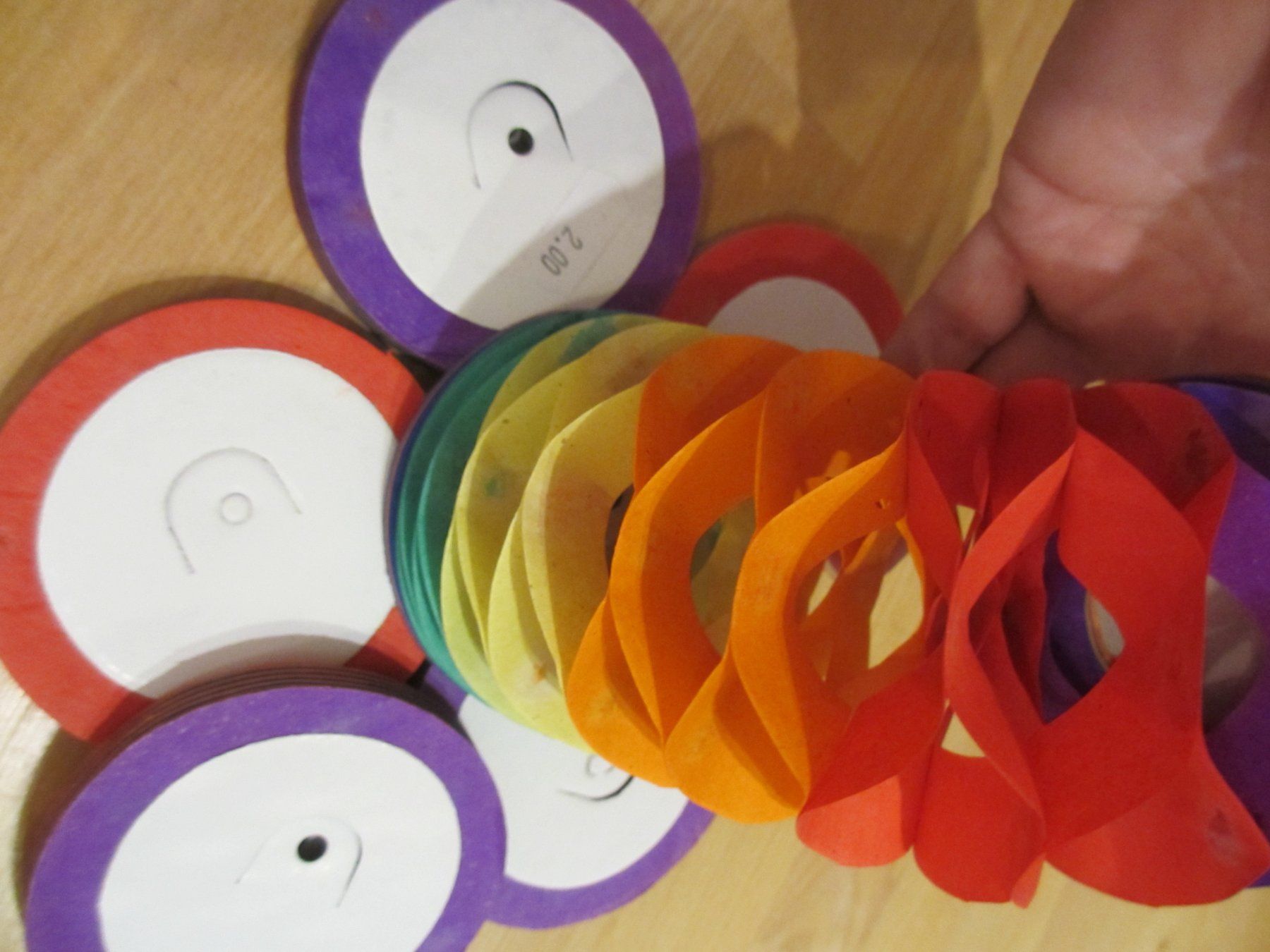 Tutte le decorazioni: Farbenfrohe Papiergirlanden / Party – Nuovo (secondo la descrizione) da Herisau venduto da fan_h9qj 2