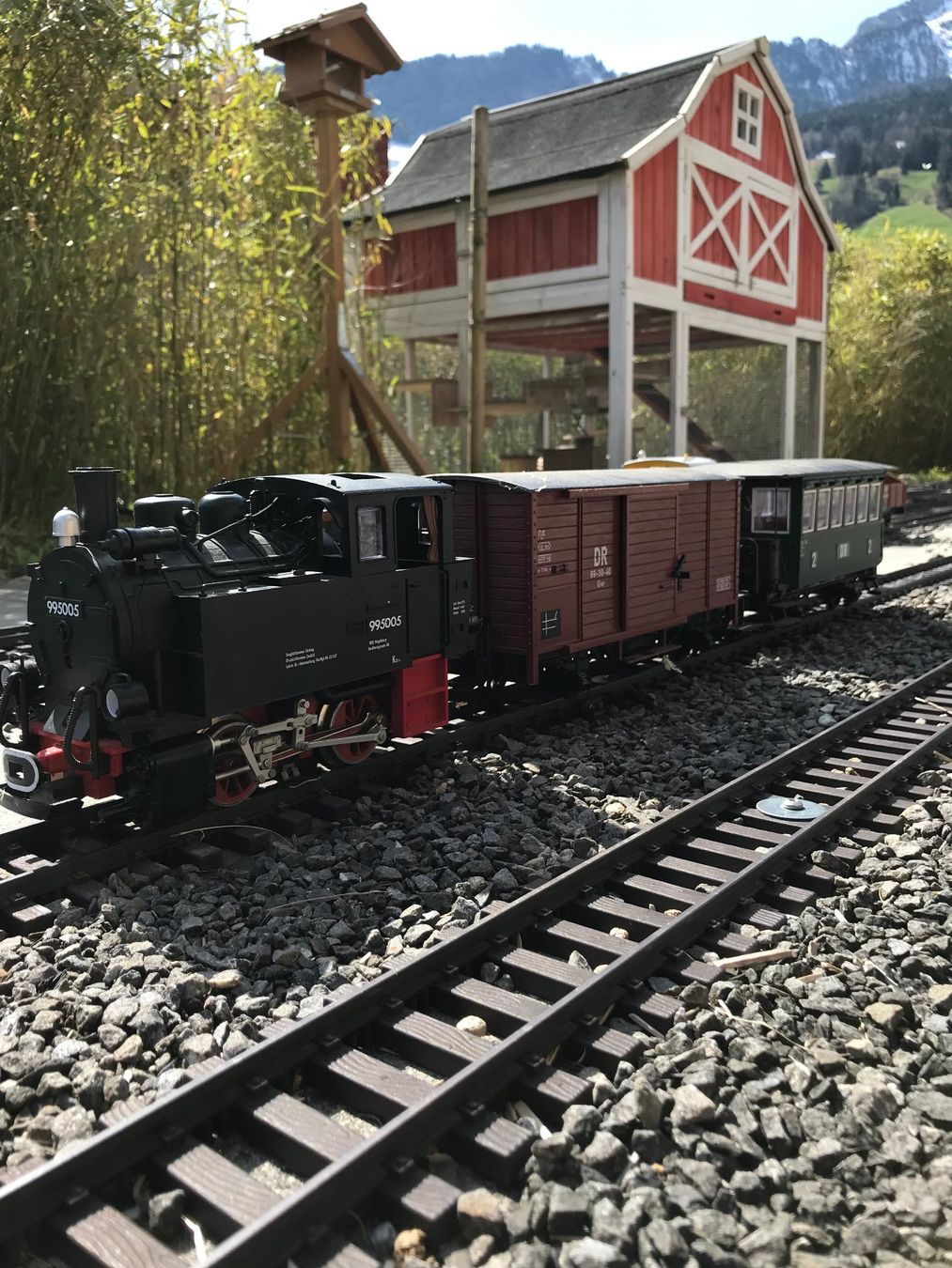 LGB Modellini di ferrovie: 2LGB Lokomotiven und 2Wagen – Usato da Lauerz venduto da RogerH05 5