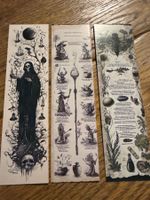 3x Lesezeichen-Buchzeichen- Wicca-Zauber-Mystic-Hexe