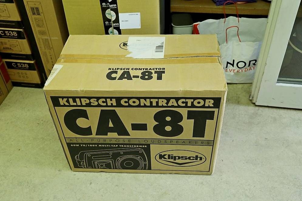 Klipsch Casse acustiche: Klipsch CA8T Custom Install Lautsprecher Restposten – Nuovo (secondo la descrizione) da Luzern venduto da Hifipro 2
