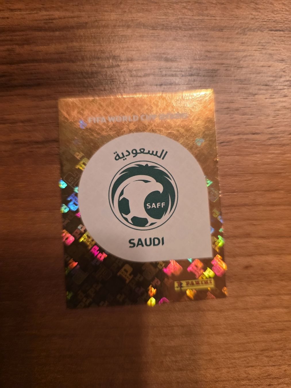 Panini Cartes à collectionner: Panini WM 2026 KSA 1 Wappen – Neuf (Voir description) à Romanshorn par leeh78