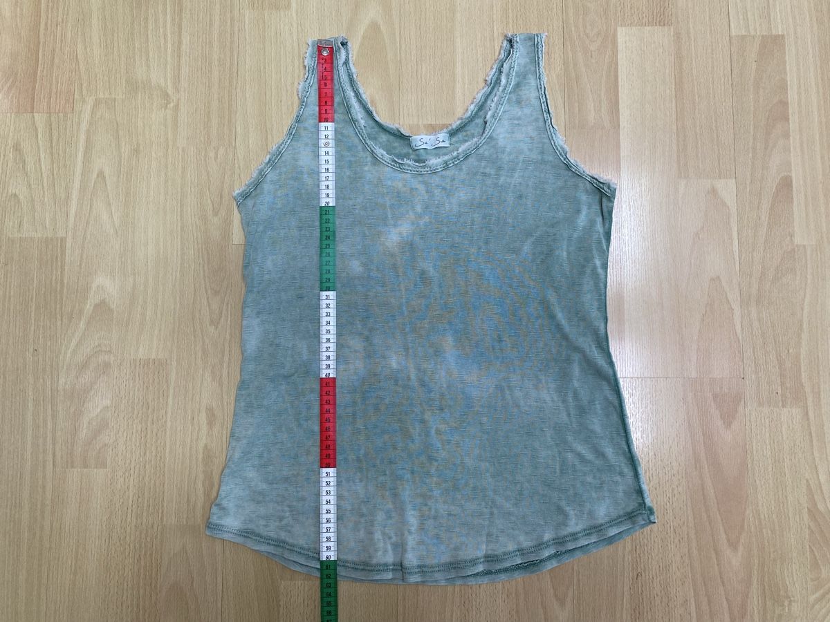 Antik Batik Top: Sommertop hellgrün, Grösse 40, Sommer – Nuovo (secondo la descrizione) da Buochs venduto da H16 3