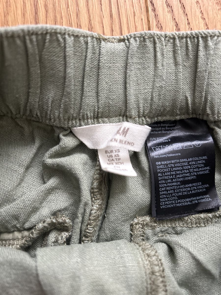 H&M Pantaloni: Linenhose H&M Gr.XS – Usato da Fraubrunnen venduto da alne777 1