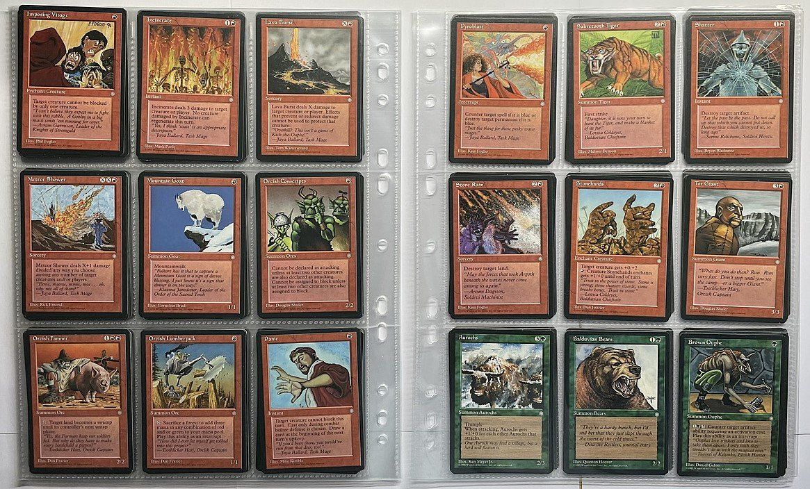Magic The Gathering Carte collezionabili: Magic The Gathering komplettes Common Set Ice Age + Länder – Usato da Duggingen venduto da nad_6yzh 5