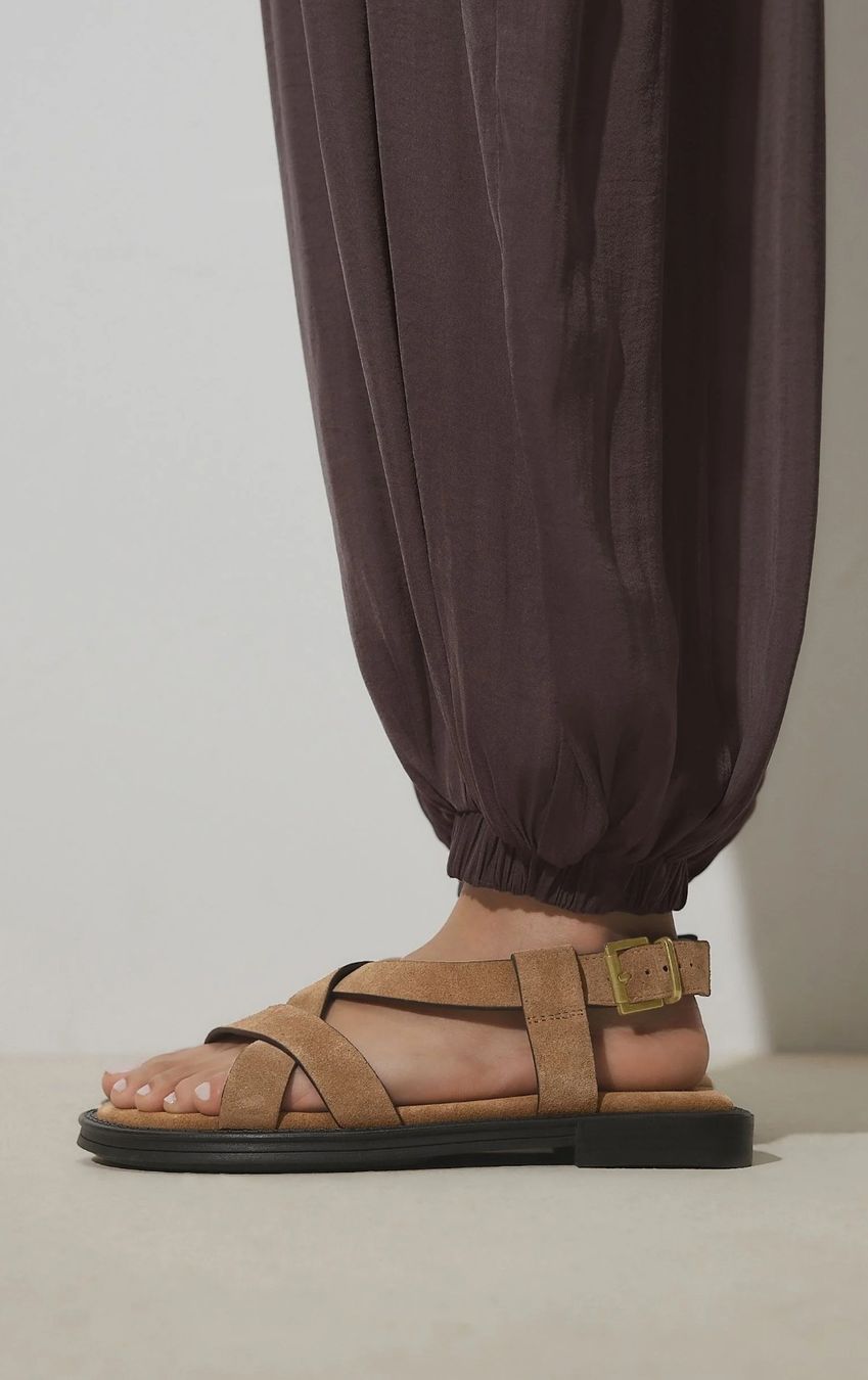 Next Damenschuhe: Sandalen Next Wildlederoptik Neuwertig – Neu (gemäss Beschreibung) aus Speicherschwendi von meltell 2