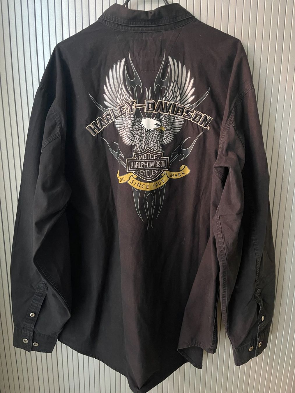 Harley-Davidson Camicie: Harley Davidson Langarm-Hemd GR. XXL – Usato da Zug venduto da Commit 1