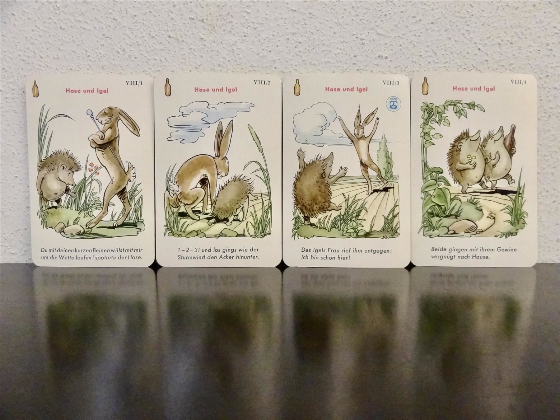 Giochi: schönes altes Quartett MÄRCHEN – Usato da Kerzers venduto da wisaundso 7