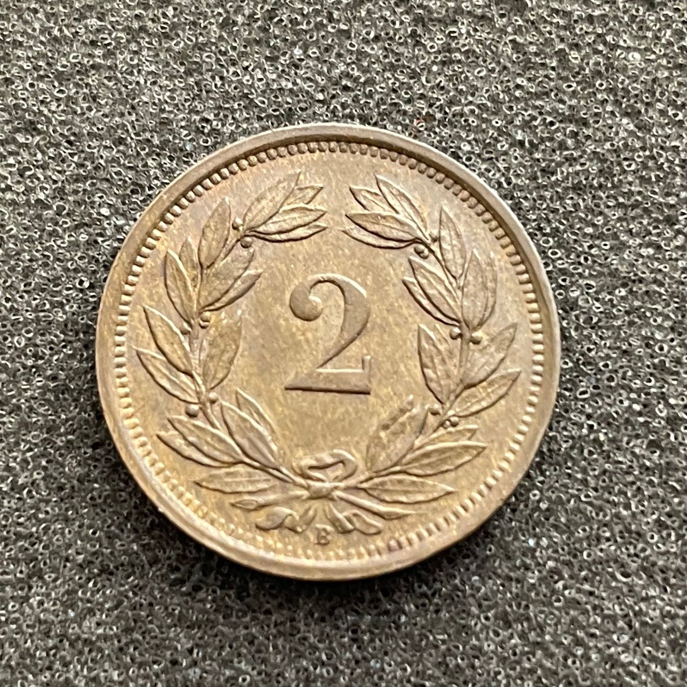 Tutti le monete: 2 Rappen Wappen 1934 - 2 – Usato da Reitnau venduto da tb-muenzen 1