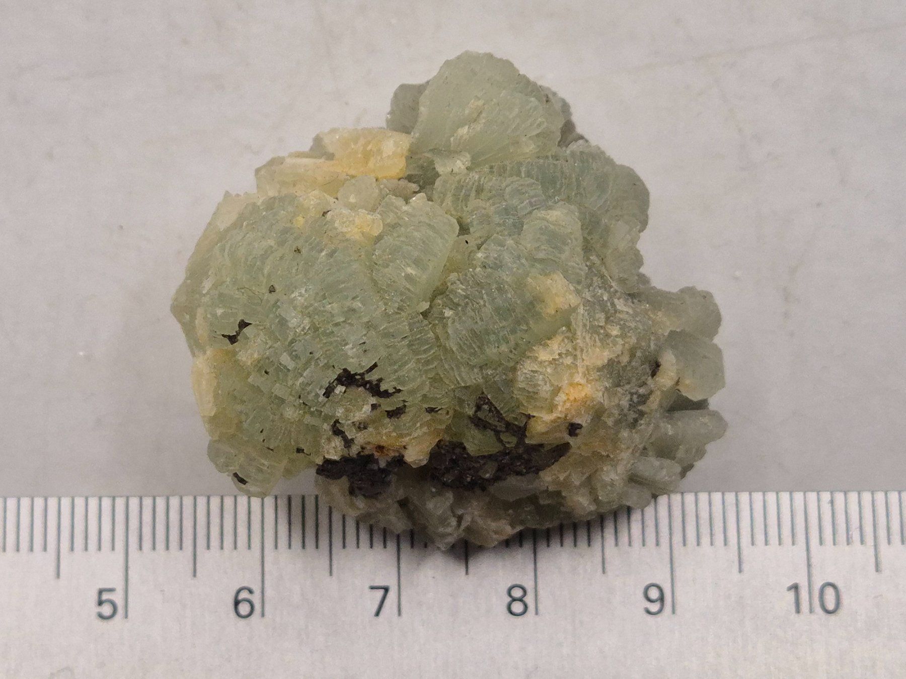 Minerali & Pietre curative: Prehnit, Marokko (39) – Nuovo e nell'imballaggio originale da Winterthur venduto da LukasMineralienOase 1
