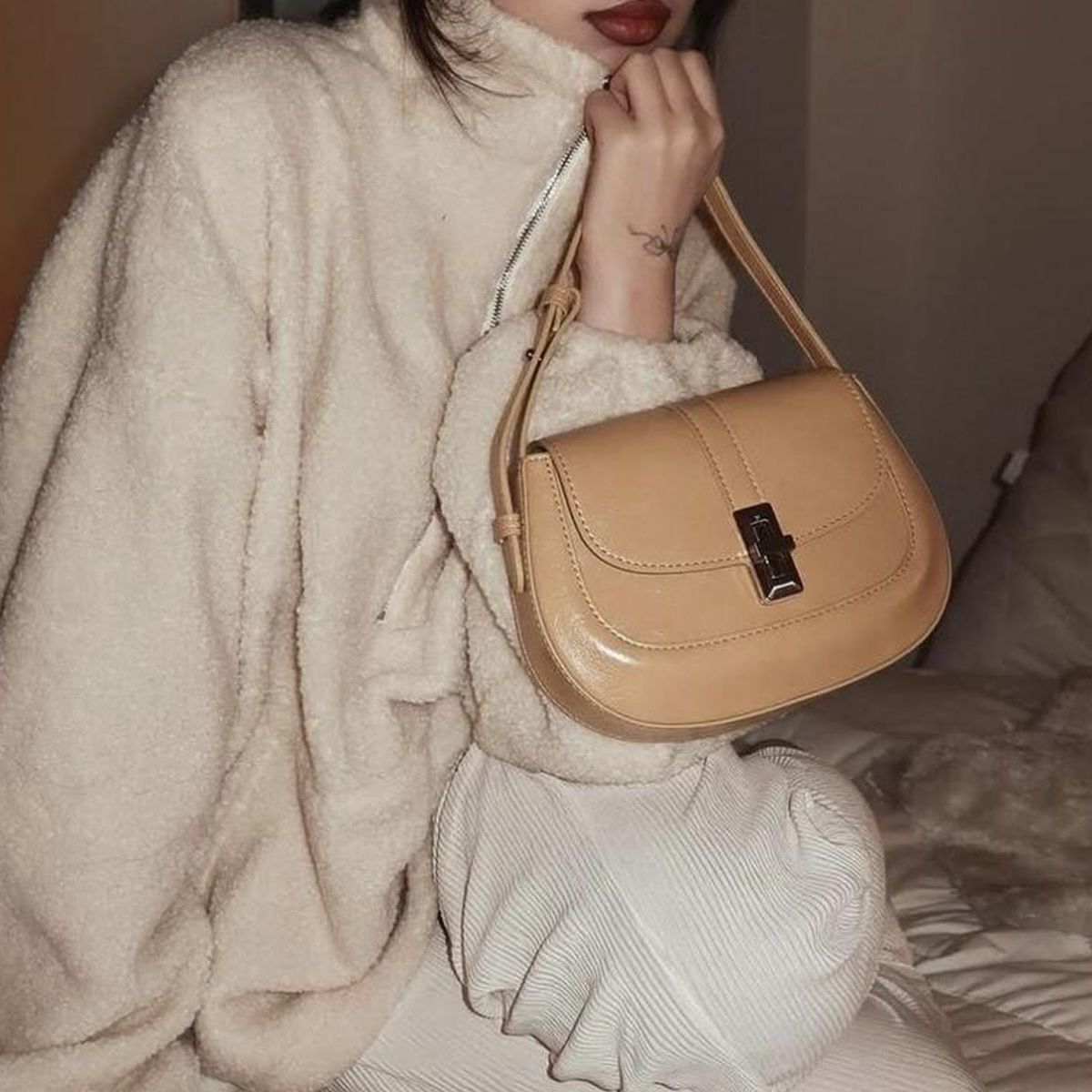 Taschen für Damen: Mini Leather Bag – Neu (gemäss Beschreibung) aus Basel von yyyyyyy20 2