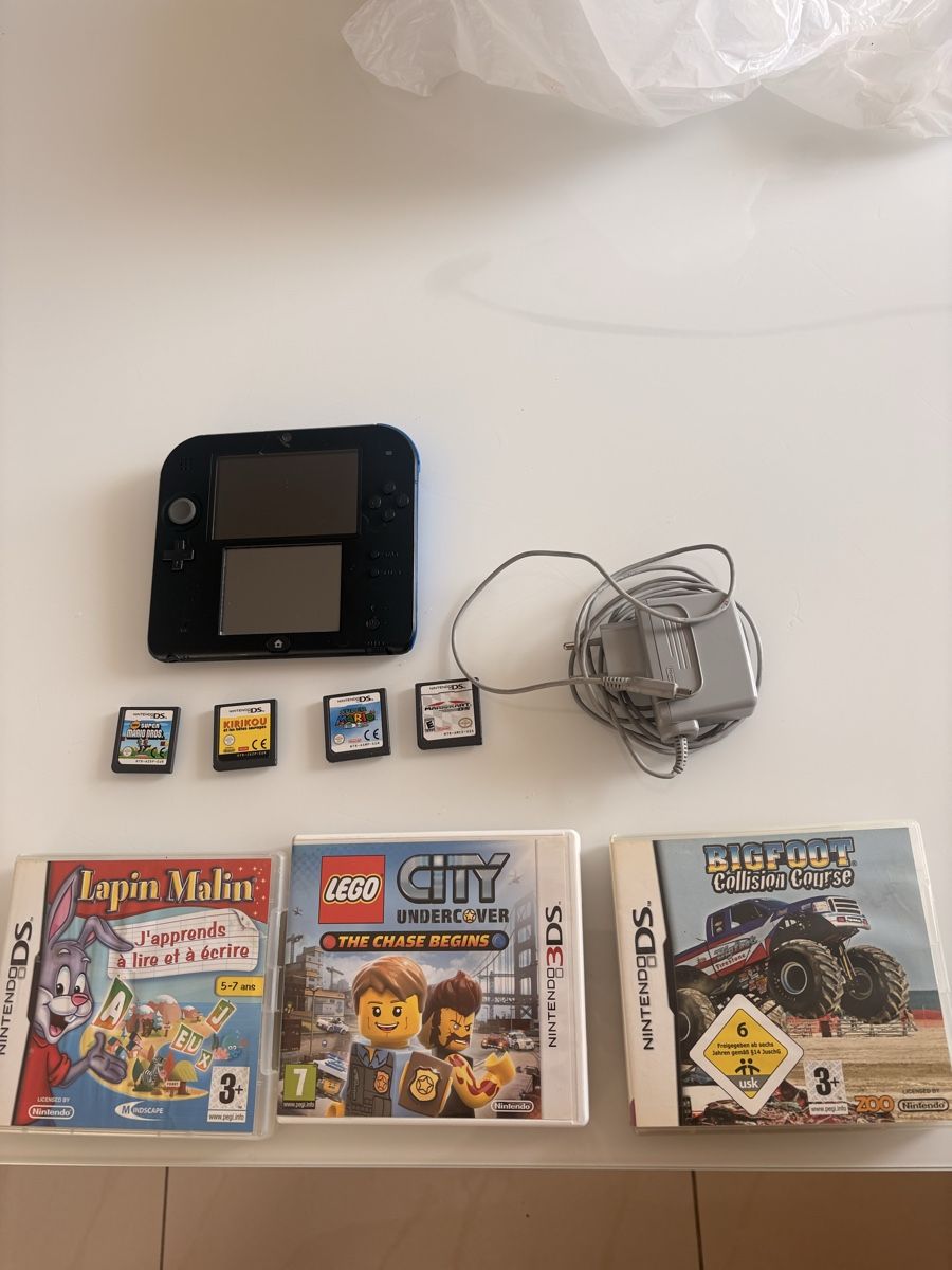 Nintendo Console: Nintendo 2ds + chargeur + 7 jeux – Usato da Dompierre FR venduto da PRiT_Madara