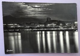Genève, la pont du Mont Blanc et la Cathédrale