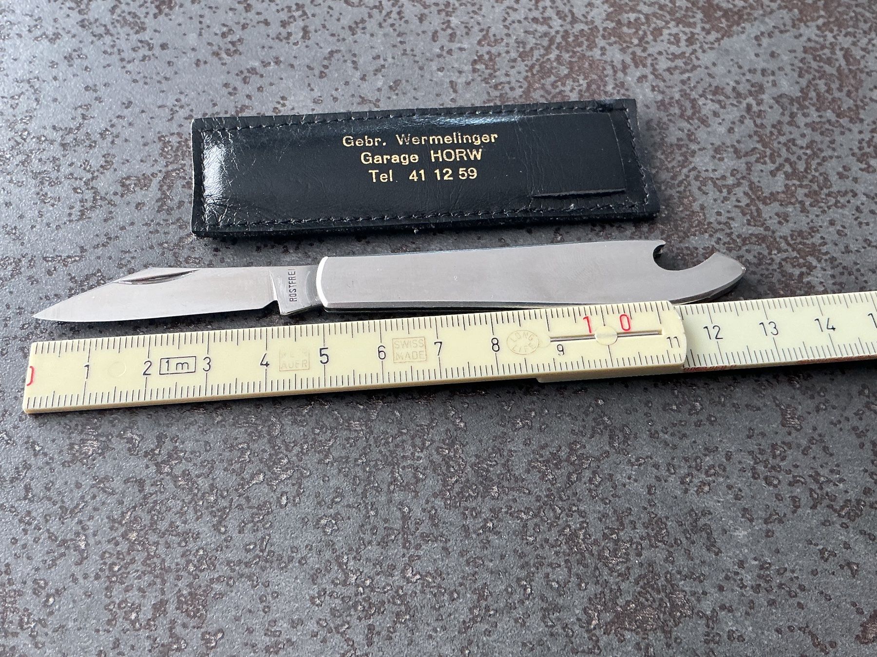 Coltelli tascabile: Taschenmesser / Sachmesser mit Etui /  Vintage – Usato da Horw venduto da adler65 3