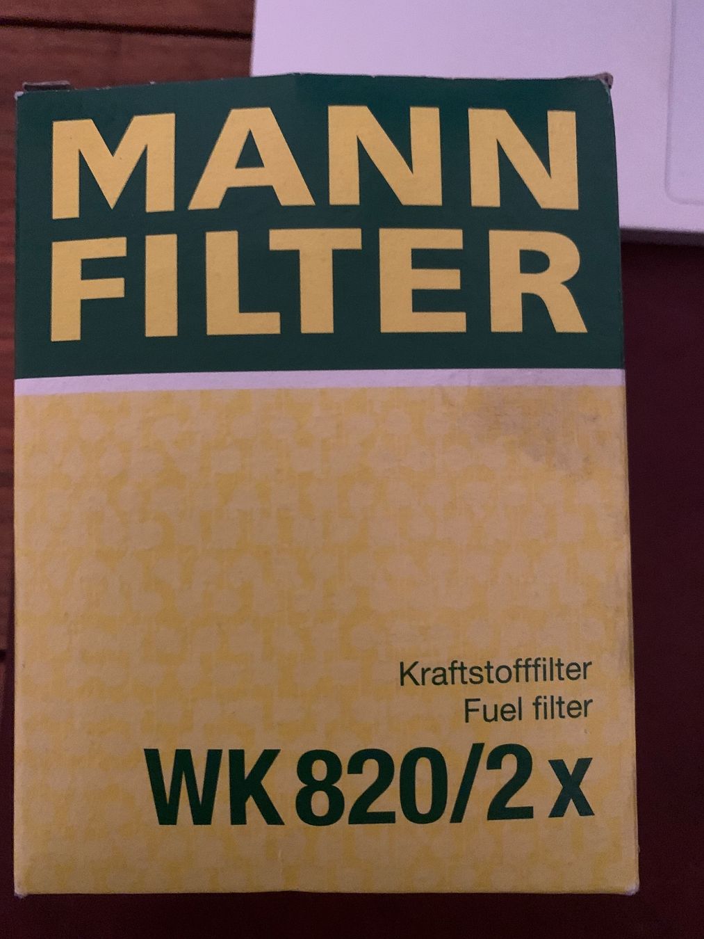 Altro Materiale elettrico: Kraftstofffilter Dieselfilter WK 820/2x – Nuovo e nell'imballaggio originale da Luzern venduto da 10sepp1