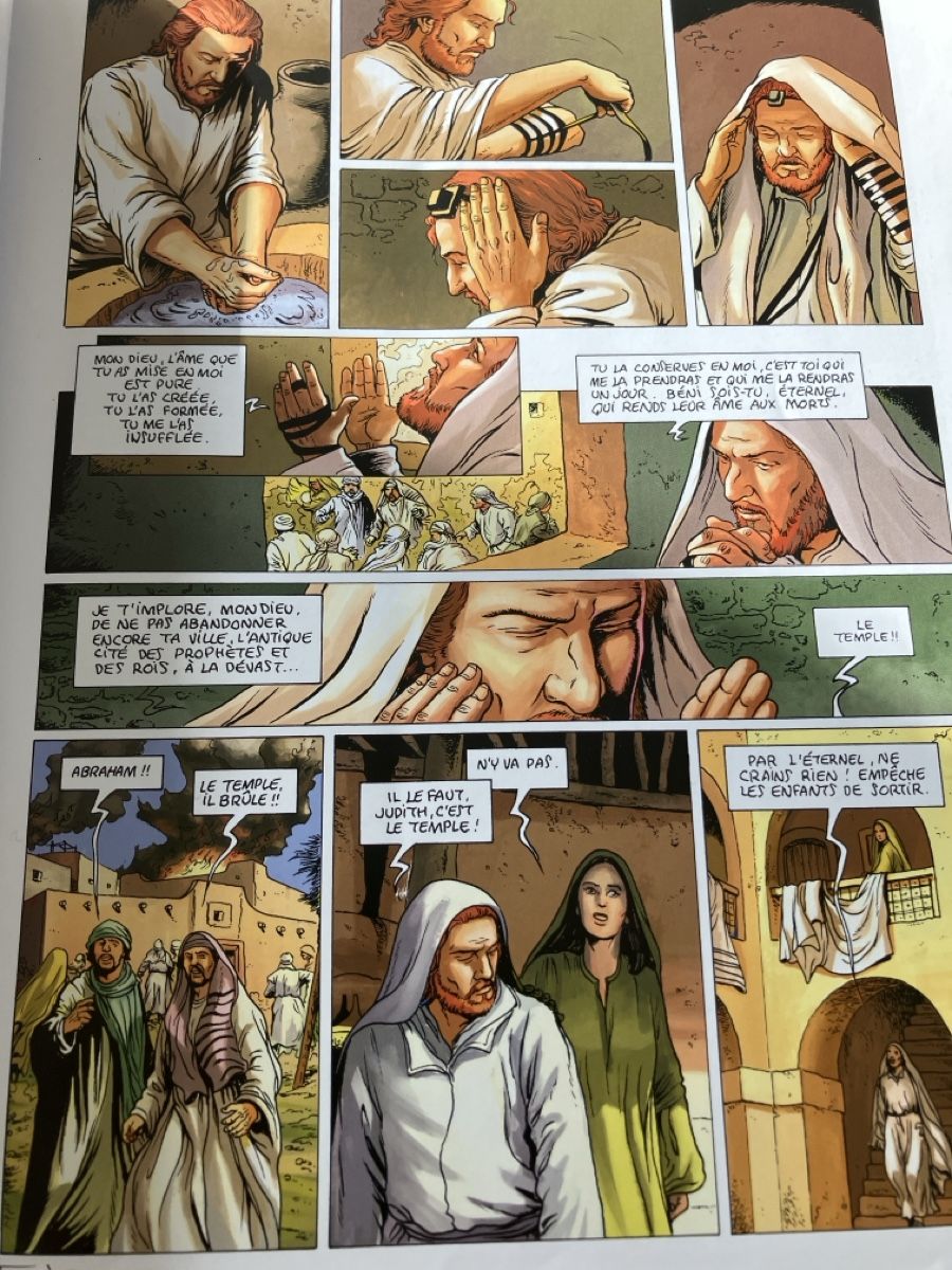 Fumetti: BD La Mémoire d'Abraham, Marek Halter – Usato da Avenches venduto da Optimus_ 3