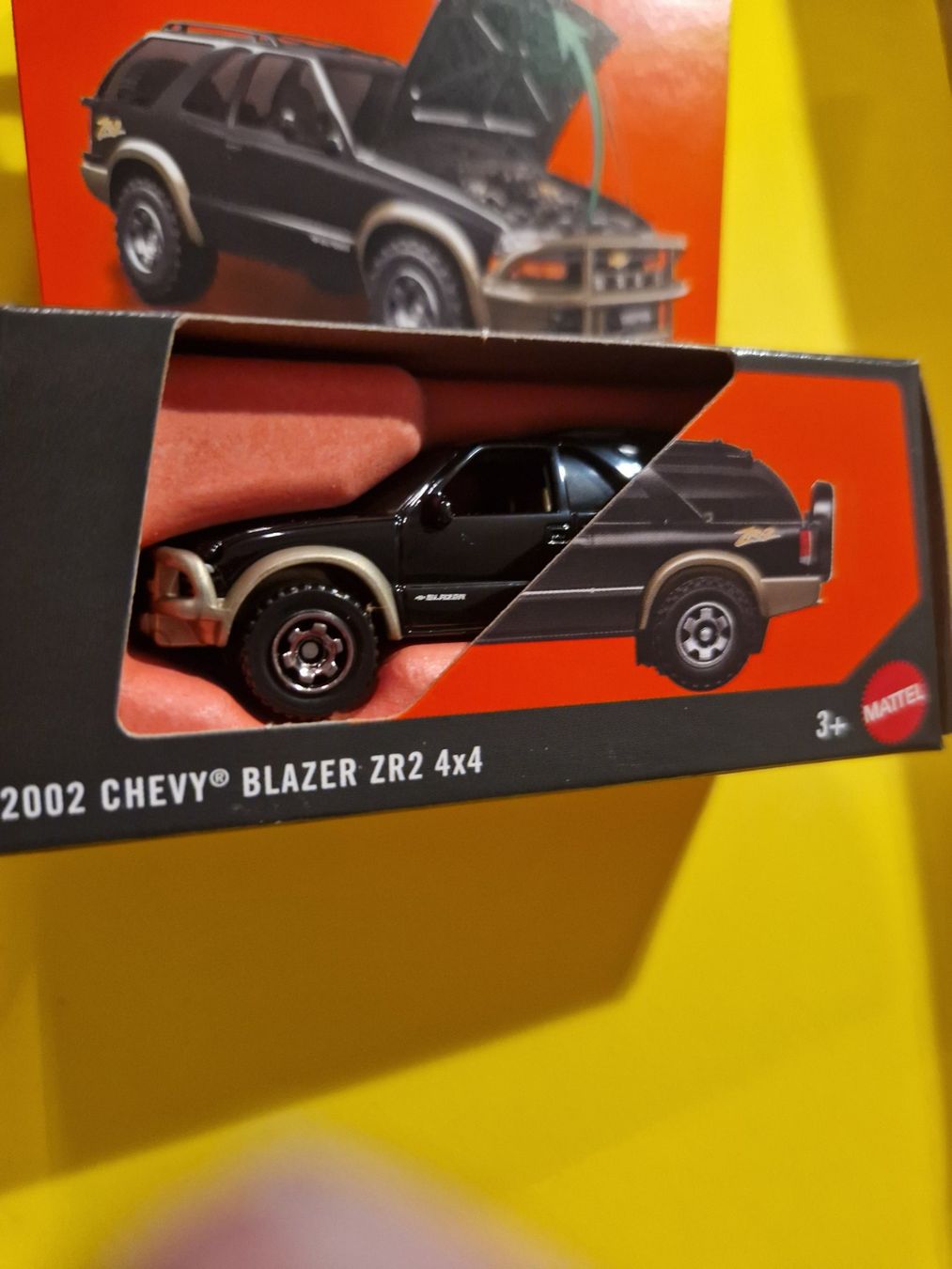 Matchbox Modellini d'auto: Matchbox 2002 CHEVY BLAZER ZR2 4x4 – Nuovo e nell'imballaggio originale da Oftringen venduto da Rotor 3