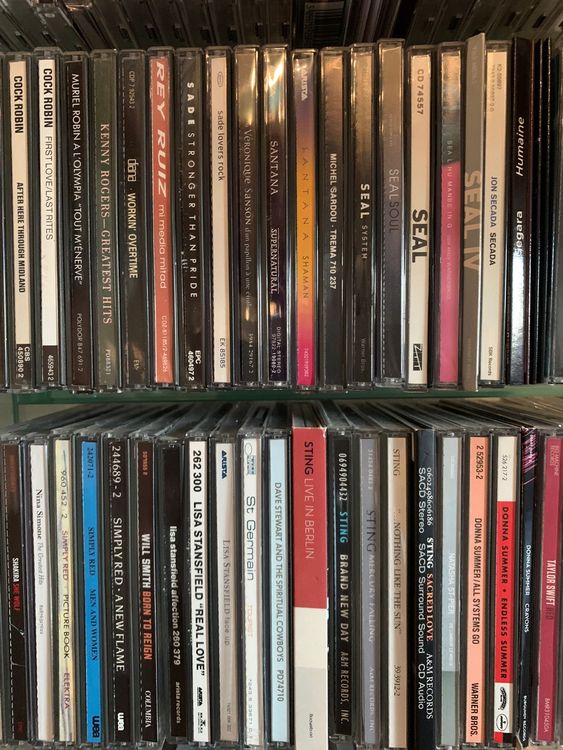 CD divers (pop, rock, jazz, classique,.. .), inclus étagères | Kaufen ...