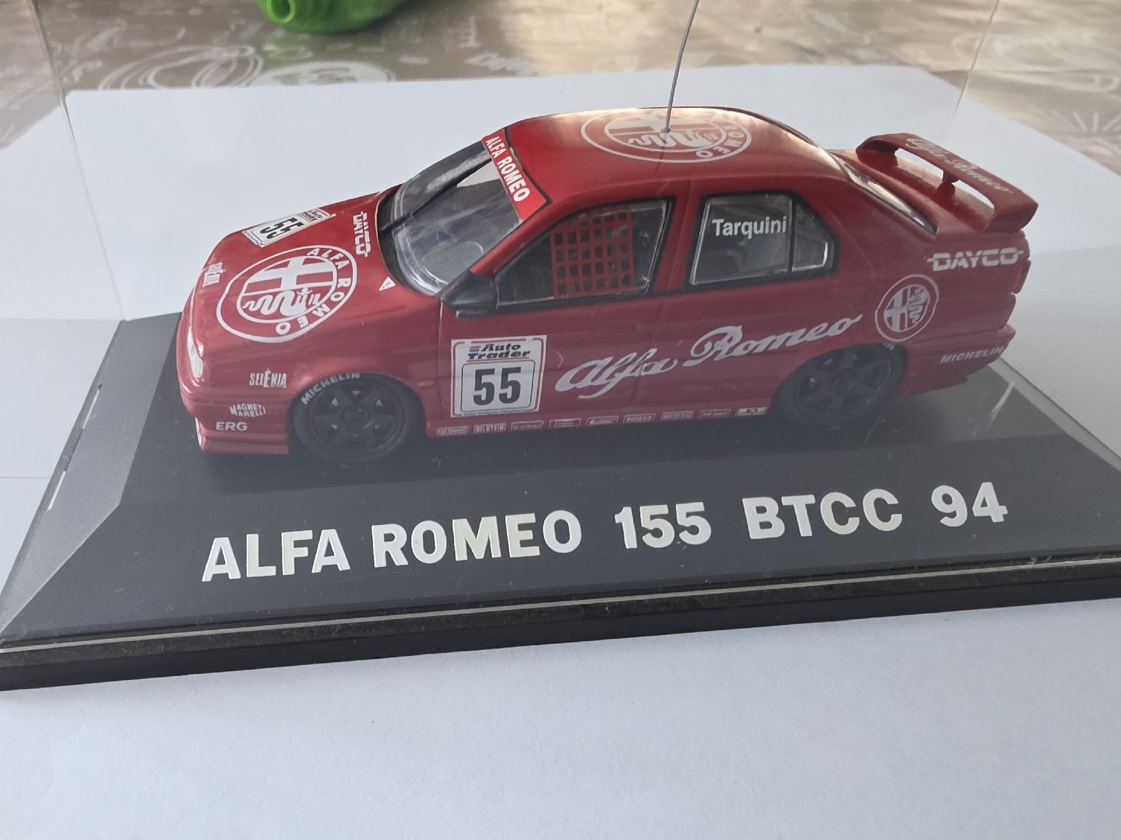 Alfa Romeo Modellini d'auto: Alfa Romeo 155 BTCC 1994 – Nuovo e nell'imballaggio originale da Alpnach Dorf venduto da Claudio1488