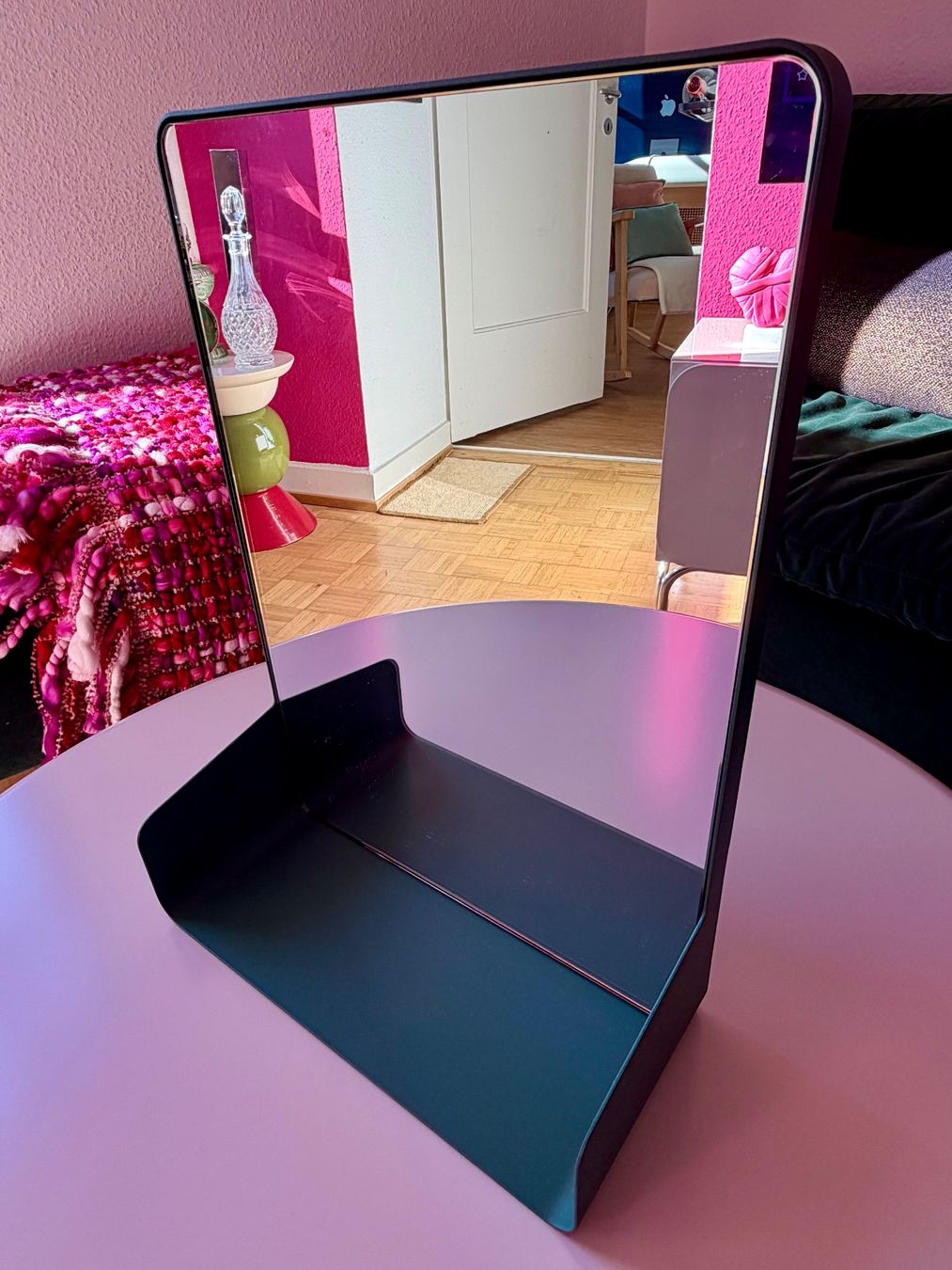 Specchi: Miroir mural design avec tablette | Wall mirror with shelf – Usato da Carouge GE venduto da mma_7n9b 3