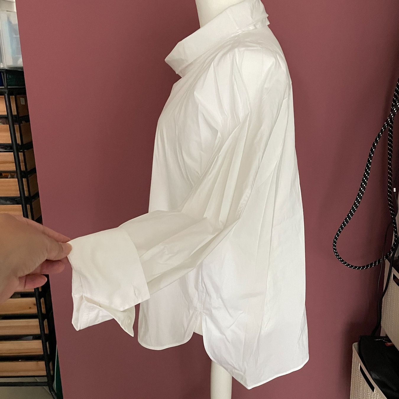 Cos Blusen: COS Shirt / Hemd - Bluse weiss Gr.44 weiss – Gebraucht aus Muttenz von einfach-schoen 1