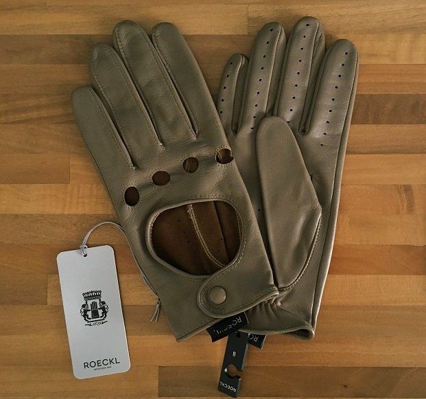 Roeckl Guanti & manicotti: Neu, edle, Roeckl Nappaleder Handschuhe, Gr. 8 – Nuovo e nell'imballaggio originale da Mellingen venduto da RigaOper 4
