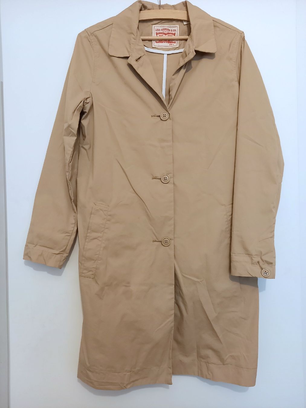 Levi's Mäntel: Levi's leichter Sommermantel Gr. S, beige – Gebraucht aus Zürich von Veramone 1