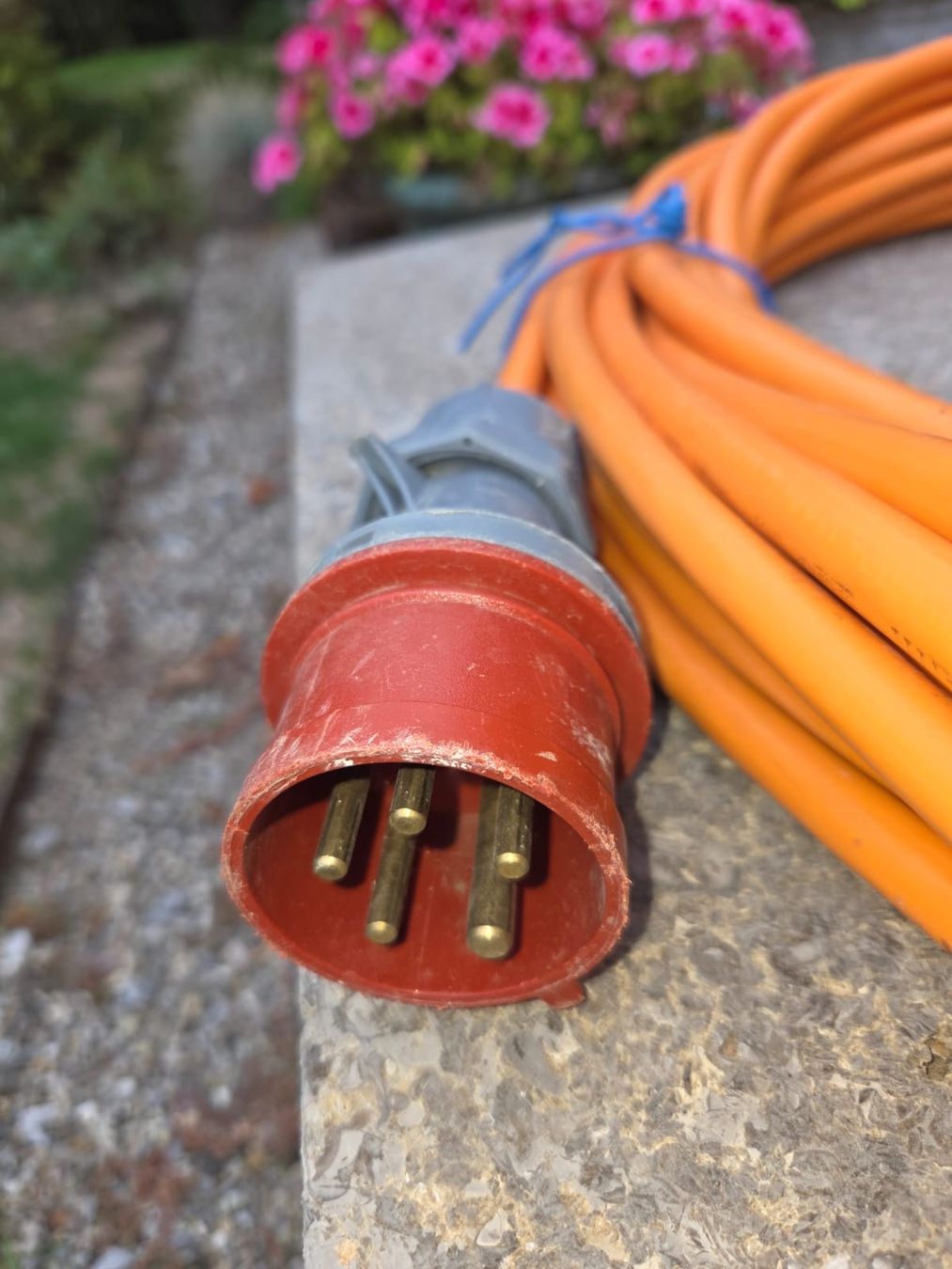 Cavi: CEE Starkstromkabel orange 16A 5-polig gebraucht – Nuovo (secondo la descrizione) da Basel venduto da mik_tm6m 2